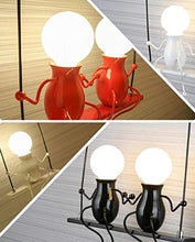 Load image into Gallery viewer, Wen long shop Creative Wall lamp Simple Modern Living Room Bedroom Bedside lamp Corridor Aisle Staircase Wrought Iron lamp E27 Base Indoor Home