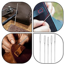 Load image into Gallery viewer, Large Eye Sewing Needles for Handsewing(9 Pcs), Sewing Sharp Needles, Stainless Steel Embroidery Thread Needle, Handmade Yarn Knitting Needles,Perfect for Finishing Off Crochet Projects