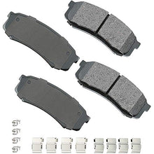 Load image into Gallery viewer, Akebono ACT606A Ultra-Premium Ceramic Rear Disc Brake Pads , GREY