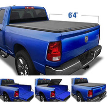 Load image into Gallery viewer, Tyger Auto TG-BC3D1011 T3 Soft Tri-Fold Black 6'4" Bed 2002-2018 Ram 1500 2019-2020 Classic 2003-2020 2500 3500 Without RamBox or Not Fit with Utility Rails Truck Box Tonneau Cover