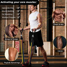 Load image into Gallery viewer, Recredo Resistance Bands Set 13pcs, Workout Bands, Exercise Bands Set with Door Anchor, Handles and Ankle Straps, Stackable Up to 150 lbs, for Resistance Training, Physical Therapy, Home Workouts