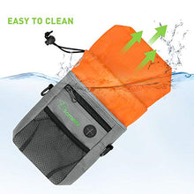 Load image into Gallery viewer, SOMEITY Dog Treat Pouch for Training, Built-in Poop Bag Dispenser, Easily Carries Pet Toys, Kibble and Treats, Running Waist Bag, Fanny Pack