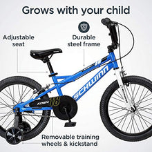 Load image into Gallery viewer, Schwinn Koen Boys Bike for Toddlers and Kids, 18-Inch Wheels, Blue