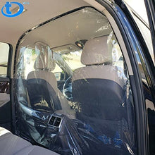 Load image into Gallery viewer, Taxi Car Partition Divider Sneeze Guard Film Protective Virus Shield