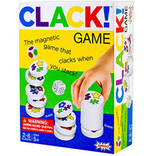 Load image into Gallery viewer, AMIGO Games AMI18002 CLACK! Kids Magnetic Stacking Game with 36 Magnets