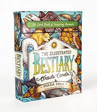 Load image into Gallery viewer, The Illustrated Bestiary Oracle Cards: 36-Card Deck of Inspiring Animals (Wild Wisdom)
