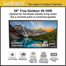 Load image into Gallery viewer, SunBriteTV Outdoor Television | 55-inch Veranda (2nd Gen) 4K UHD HDR LED TV, SB-V-55-4KHDR-BL