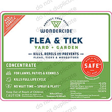 Load image into Gallery viewer, Wondercide - Flea and Tick Spray Concentrate for Yard and Garden with Natural Essential Oils – Kill, Control, Prevent, Fleas, Ticks, Mosquitoes and Insects - Safe for Pets, Plants, Kids - 16 oz