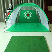 Load image into Gallery viewer, Golf Practice Net Golf Net Golf Hitting Nets Training Aids Practice Nets for Backyard Driving Range Chipping for Indoor Outdoor Sports (2M, Light Green)