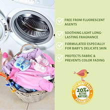 Load image into Gallery viewer, WBM INTERNATIONAL Liquid Baby Laundry, Fragrance Free, 50 Loads Each, Pack of 2, 3X Concentrated Detergent, 70 Fl Oz