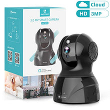 Load image into Gallery viewer, HeimVision 3MP Wireless Security Camera, HM302 Indoor WiFi Pet Camera, PTZ Home HD IP Camera for Baby/Nanny Monitor, Night Vision, 2 Way Audio, Motion/Face Dection, Cloud/SD Storage, Works with Alexa