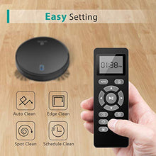Load image into Gallery viewer, Amarey A800 Robot Vacuum, 1400PA Super Suction, 2.7inch Super Thin, 100mins Long Lasting,Self-Charging, Timing Function, Multiple Cleaning Modes, Best Robot Vacuums for Pet Hair, Hard Floor, Carpet