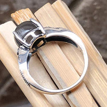 Load image into Gallery viewer, Natural Grey Orthoclase Moonstone 925 Sterling Silver Engagement Ring Size 5, 5.25, 6, 6.25, 7, 7.25, 7.75, 8, 8.75, 9