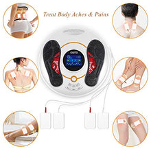 Load image into Gallery viewer, EMS Foot Massager Machine Foot Circulation Devices for Neuropathy-Improves Circulation, Reduces Swelling, Alleviates Feet and Legs Pain