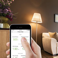 Load image into Gallery viewer, Kasa Smart WiFi Plug w/Energy Monitoring by TP-Link - Reliable WiFi Connection, No Hub Required, Works with Alexa Echo & Google Assistant (HS110),White