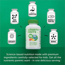 Load image into Gallery viewer, SmartyPants Kids Formula & Fiber Daily Gummy Multivitamin: Fiber for Digestive Health, Vitamin C, D3, & Zinc for Immunity, Omega 3 Fish Oil (EPA & DHA), B6, Methyl B12, 120 Count (30 Day Supply)