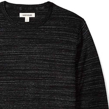 Load image into Gallery viewer, Amazon Brand - Goodthreads Men's Soft Cotton Crewneck Summer Sweater, Black, X-Large