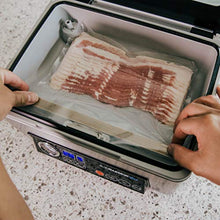 Load image into Gallery viewer, NEW! Avid Armor Chamber Vacuum Sealer Model USV20 Ultra Series, Compact Size Perfect for Liquid-Rich Wet Foods Fresh Meats, Marinades, Soups, Sauces and More. Vacuum Packaging the Professional Way