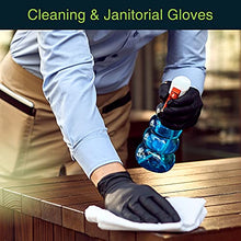 Load image into Gallery viewer, Black Vinyl Disposable Gloves Small 50 Pack - Latex Free, Powder Free Medical Exam Gloves - Surgical, Home, Cleaning, and Food Gloves - 3 Mil Thickness