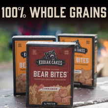 Load image into Gallery viewer, Bear Bites, Protein Graham Crackers Variety Pack: Honey, Chocolate & Cinnamon Snacks