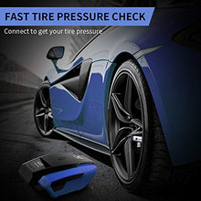 Load image into Gallery viewer, VacLife Portable Air Compressor for Car Tires, DC 12V Air Compressor Tire Inflator, Tire Pump with LED Light, Digital Air Pump For Car Tires, Bicycle and Other Inflatables,Bule