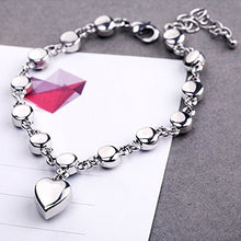 Load image into Gallery viewer, RONLLNA Bracelet for Women Birthstone Charm Eternal Love Crystal Jewelry for Women Girl (Love Heart Bracelet)