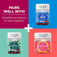 Load image into Gallery viewer, OLLY Undeniable Beauty Gummy, 30 Day Supply (60 Gummies), Grapefruit Glam, Biotin, Vitamin C, Keratin, For Hair, Skin, Nails, Chewable Supplement