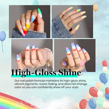 Load image into Gallery viewer, Beetles Pack of 20 Colors Rainbow Summer Gel Nail Polish Kit, Soak Off LED Lamp Gel Nail Polish Set Glitter Nude Gel Polish Starter Kit with Glossy & Matte Top Gel Base Coat Kaleidoscope