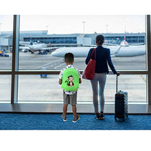 Load image into Gallery viewer, Life's Simple Answers Travel Pillow Blanket Set for Kids – Plush Monkey Travel Neck Pillow, Kids Size Travel Blanket and Matching Drawstring Backpack in This 3-Piece Travel Combo Set