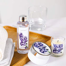 Load image into Gallery viewer, Gift Set for Women, Gift Basket for Women, Body & Earth Women Bath Set 7 Pcs Lavender Spa Basket with Shower Gel, Bubble Bath, Bath Salts, Body Lotion, Scented Candle, Mother's Day Gifts for Mom