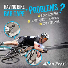 Load image into Gallery viewer, Alien Pros Bike Handlebar Tape EVA (Set of 4) Bianchi Green - Enhance Your Bike Grip with These Bicycle Handle bar Tape - Wrap Your Bike for an Awesome Comfortable Ride (Set of 4, Green)