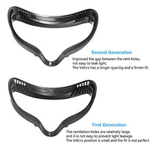 Load image into Gallery viewer, HIJIAO Latest Upgrade Accessories for Oculue Quest 2, Including VR Facial Interface Bracket & PU Leather Foam Face Cover Pad Replacement & Protective Lens Cover for Oculus Quest 2