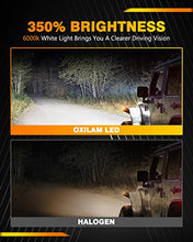 Load image into Gallery viewer, OXILAM Mini Size 9005/HB3 LED Bulbs, Wireless 6000K White Super Bright CSP Chips LED Conversion Kit, Fanless Replacement Bulb, Pack of 2