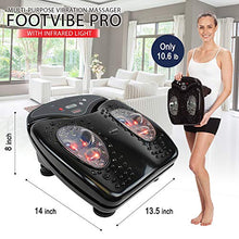 Load image into Gallery viewer, Daiwa Felicity Foot Vibration Massager for Blood Circulation Footvibe Series (PRO(w/Rubber Mat))