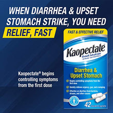 Load image into Gallery viewer, Kaopectate Multi-Symptom Anti-Diarrheal& Upset Stomach Reliever, 42 Caplets