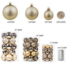 Load image into Gallery viewer, 20Ct Christmas Ball Ornaments for Xmas Tree Shatterproof Christmas Decorations Hanging Ball Small for Holiday Party Decoration,Tree Ornaments 3.15”(80mm Blue)