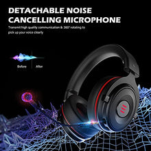 Load image into Gallery viewer, EKSA E900 USB Gaming Headset with Microphone for PC - PS4 Headset with Mic Detachable Noise Cancelling - 7.1 Surround Sound Gaming Wired Headphones Compatible with PS4, PS5, Xbox One, Computer, Laptop