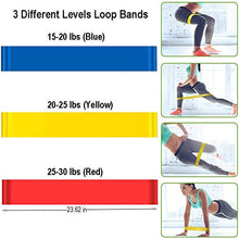 Load image into Gallery viewer, Resistance Bands with Handles - 14 Pack Exercise Bands Set Workout Bands Adjustable Durable Fitness Bands with Door Anchor,Legs Ankle Straps for Resistance Training, Physical Therapy,Home Workouts
