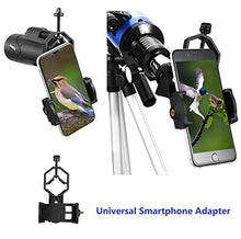 Load image into Gallery viewer, MaxUSee 70mm Refractor Telescope with Adjustable Tripod for Kids Adults & Beginners + Portable 10X42 HD Monocular Bak4 Prism FMC Lens, Travel Scope with Backpack and Phone Adapter