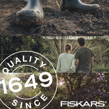 Load image into Gallery viewer, Fiskars Gardening Tools: Bypass Pruning Shears, Sharp Precision-ground Steel Blade, 5.5” Plant Clippers (91095935J)