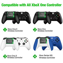 Load image into Gallery viewer, Controller Battery Pack for Xbox One/Xbox Series X|S, Rechargeable Battery Pack with Xbox One Charger, 2x2600 mAh Battery Pack Work with Xbox Series X|S/Xbox One/Xbox One S/Xbox One X/Xbox One Elite