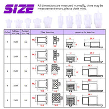 Load image into Gallery viewer, Swpeet 700Pcs Automotive Electrical Wire Connectors Kit, 2.8mm 2 3 4 6 9 Pin Automotive Electrical Wire Connectors Pin Header Crimp Wire Terminals and 30 Kits 4mm Car Motorcycle Bullet Terminal Wire