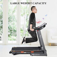 Load image into Gallery viewer, MARNUR Treadmill Electric Folding Treadmills for Home with Incline Portable Motorized Running Machine Heavy Duty Exercise Machine with 15 Preset Programs with Pad/Phone & Cup Holder