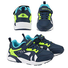 Load image into Gallery viewer, DREAM PAIRS Boys Athletic Sports Sneakers Tennis Running Shoes Color Royal Blue Neon Size 3 Little Kid Zp19003k