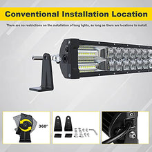 Load image into Gallery viewer, FEELON 5D 52'' inch LED Light Bar + 4'' White/Amber Yellow LED Pods Strobe Fog Light Spot Flood Offroad with Upper Windshield Mounting Brackets and Switch Wiring Harness Fit 1987-1995 Wrangler YJ