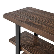Load image into Gallery viewer, Alaterre Furniture Sonoma 48 inch L Reclaimed Wood Media/Console Table with 2 Shelves, Natural