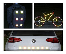 Load image into Gallery viewer, 3M Reflective Diamond Grade DG3 Hi-Vis Waterproof Stickers Multi-Color Pack - 12 pcs 1.18in x 3.25in (3cm x 8cm)