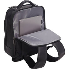 Load image into Gallery viewer, Kenneth Cole Reaction Manhattan Commuter Slim Backpack 16" Laptop Computer & Tablet Travel, Business, Work, School Bookbag, Black, Colombian Leather