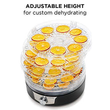Load image into Gallery viewer, Chefman 5-Tray Food Dehydrator, 11.4-Inch Transparent Trays, Adjustable Temperature Control, Easily Create Dried Snacks For The Family, Prepare Fruits, Jerky, Vegetables, Meats, & Herbs