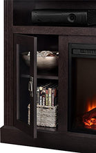 Load image into Gallery viewer, Ameriwood Home Chicago Electric Fireplace TV Console for TVs up to a 50", Espresso